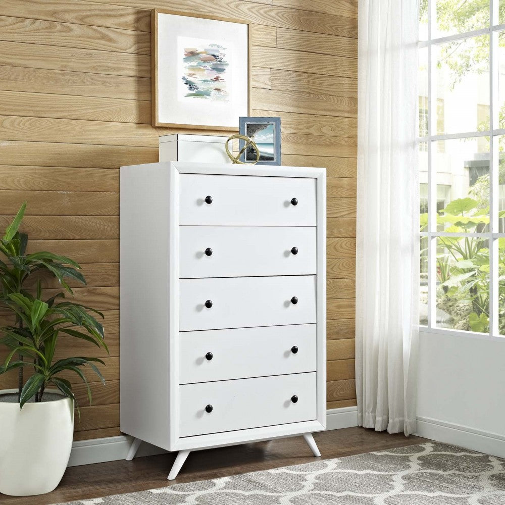 Tracy Chest, White