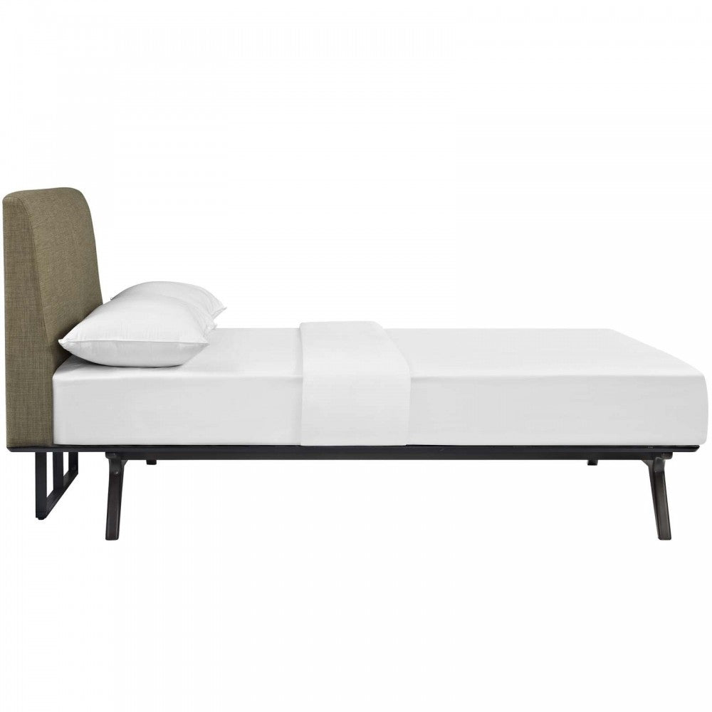 Tracy Queen Bed, Cappuccino Latte