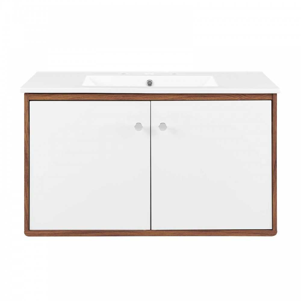 Transmit 36" Wall-Mount Bathroom Vanity