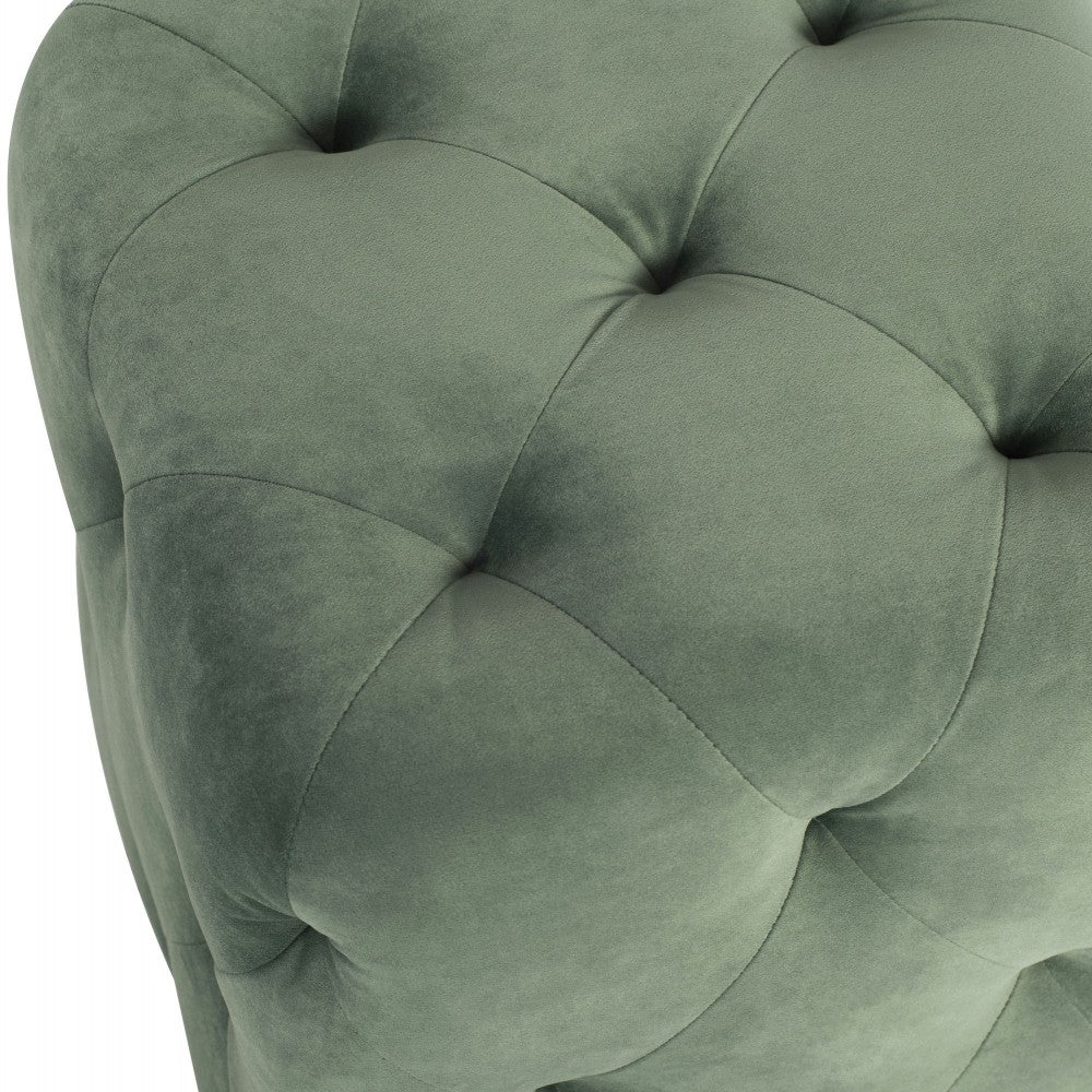 Tufty Moss Fabric Sofa Ottoman, HGSC429