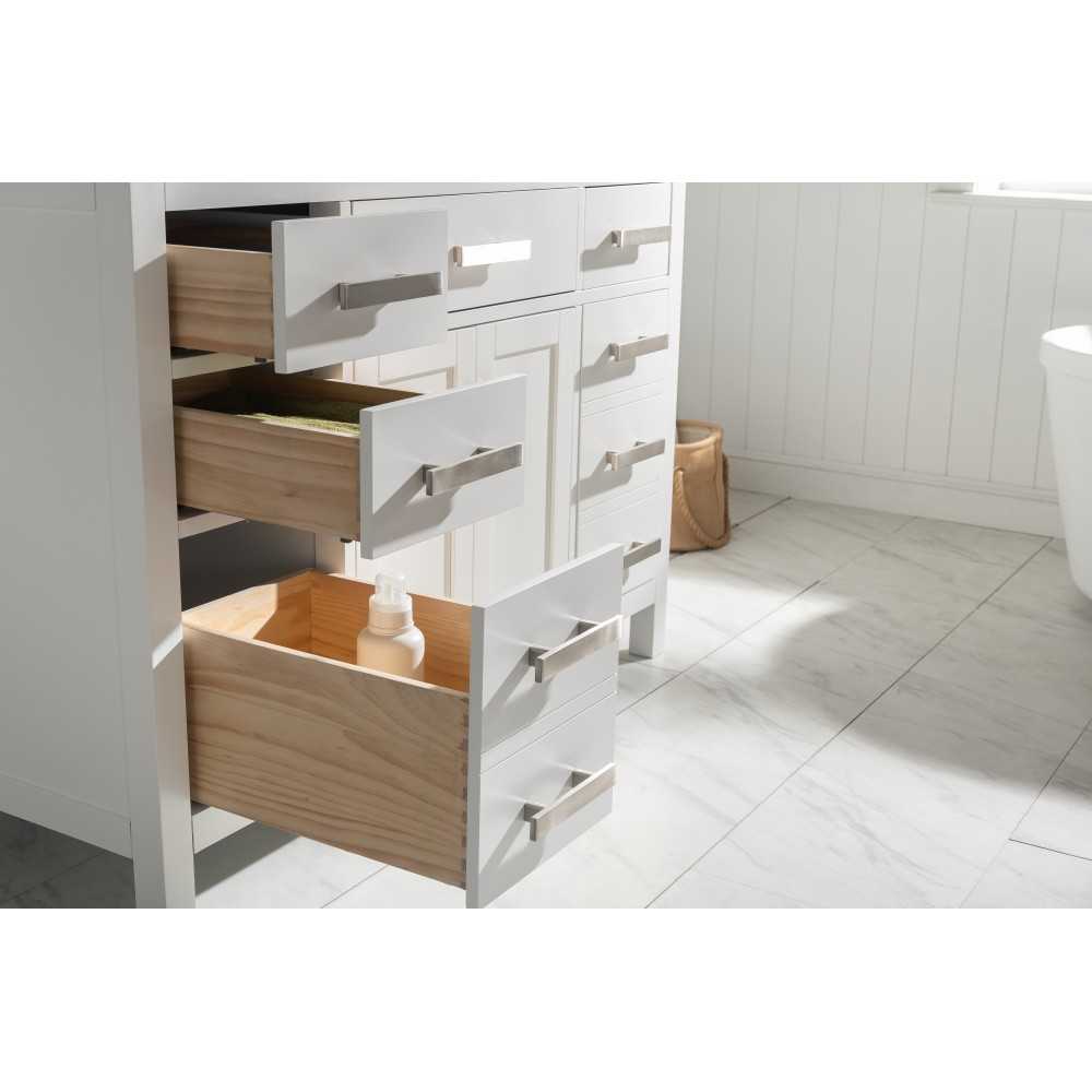 Valentino 48" Single Sink Vanity in White