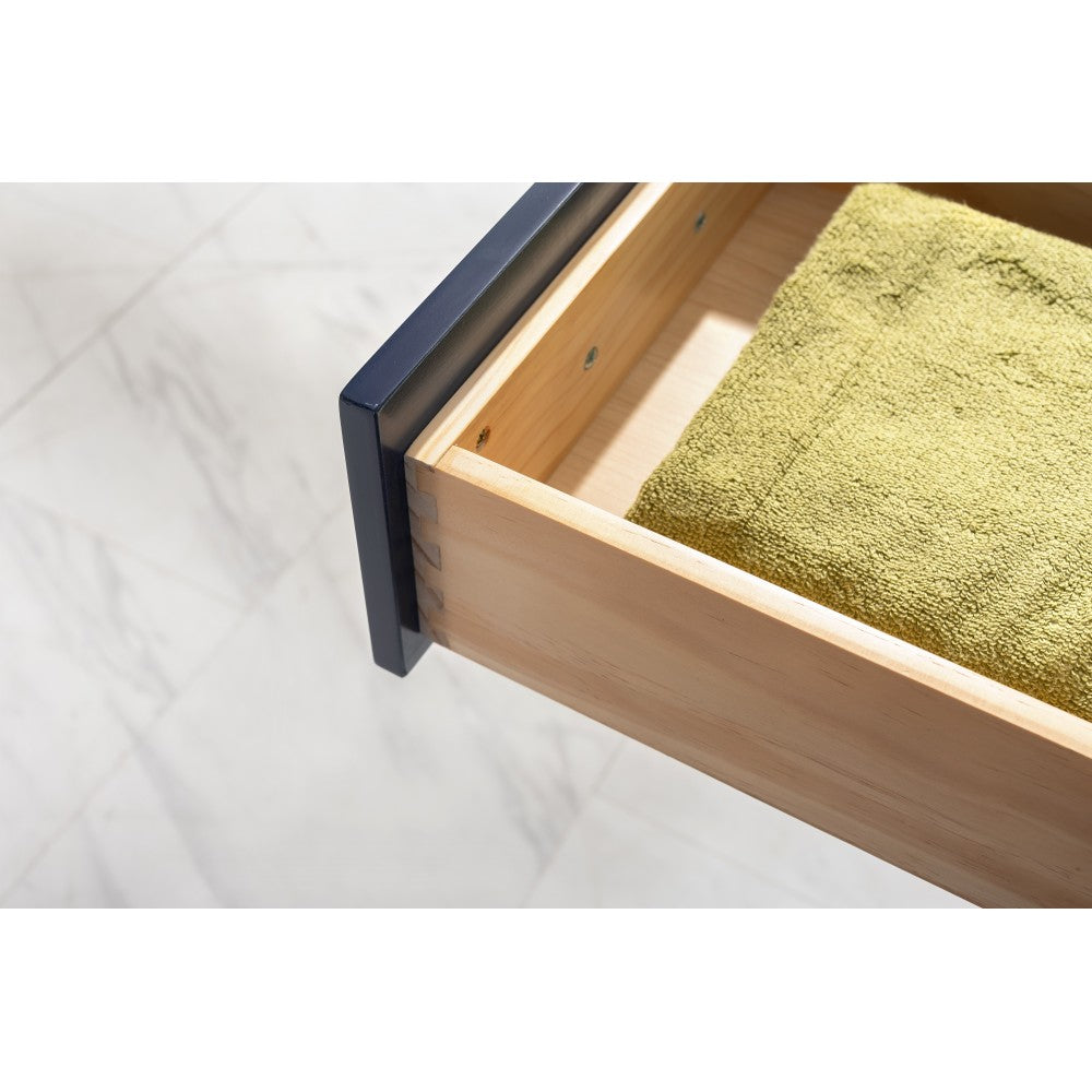 Valentino 60" Double Sink Vanity in Blue