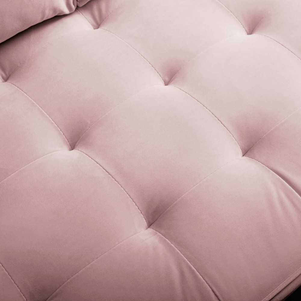 Valour Performance Velvet Loveseat, Pink