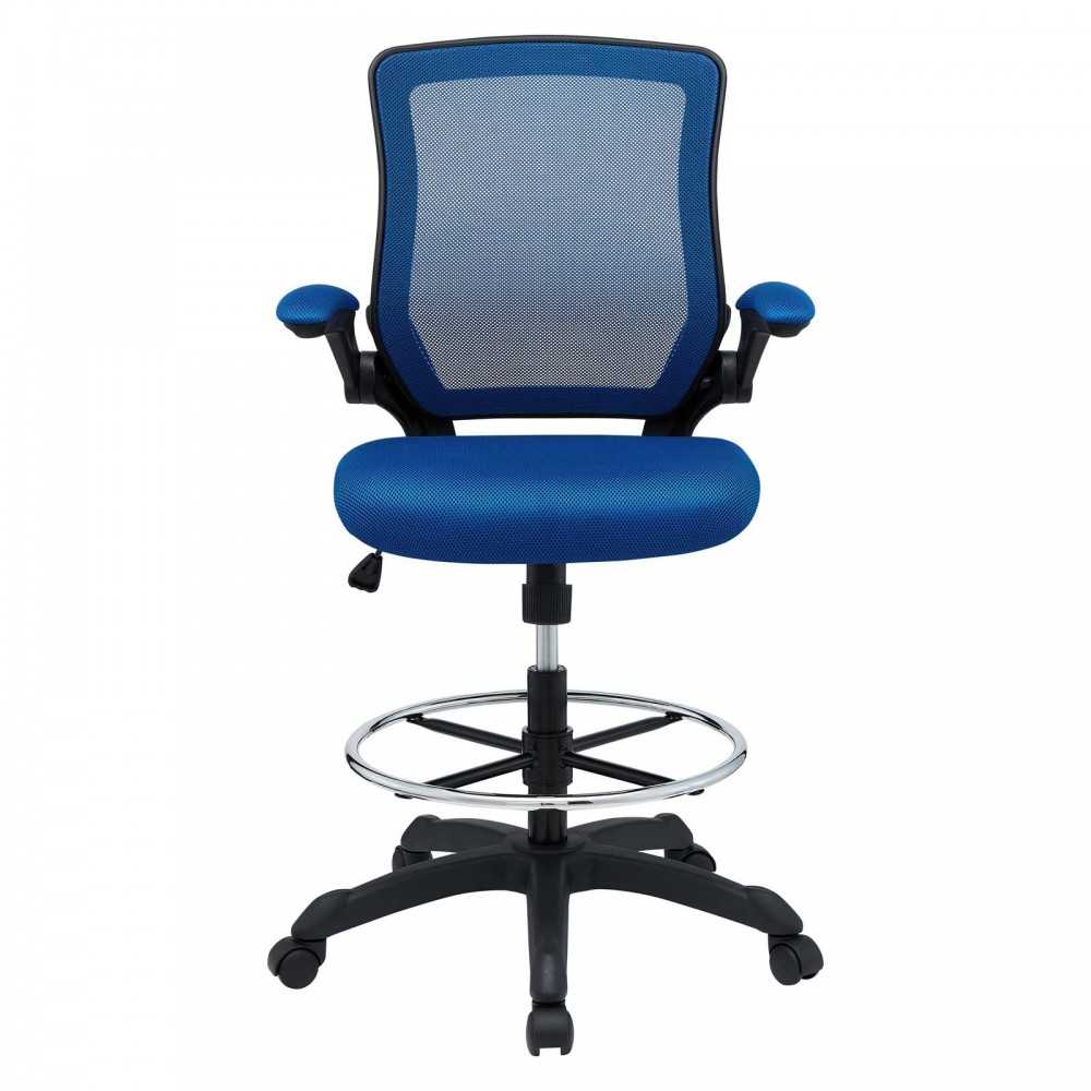 Veer Drafting Chair, Blue