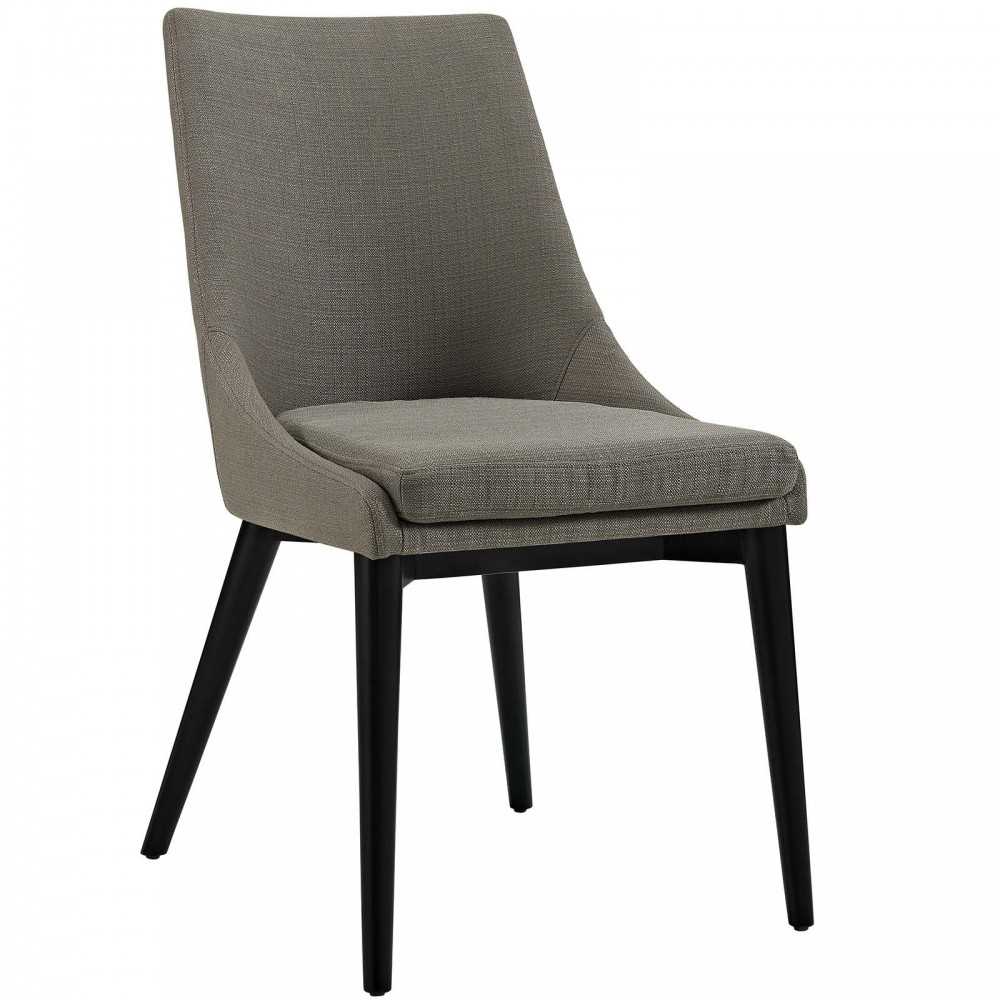 viscount Dining Side Chair Fabric Set of 2, Granite