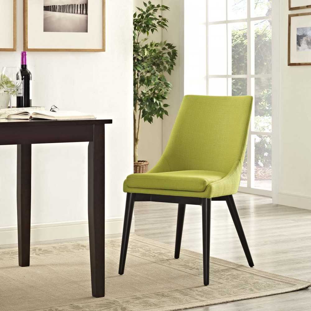 Viscount Fabric Dining Chair, Wheatgrass