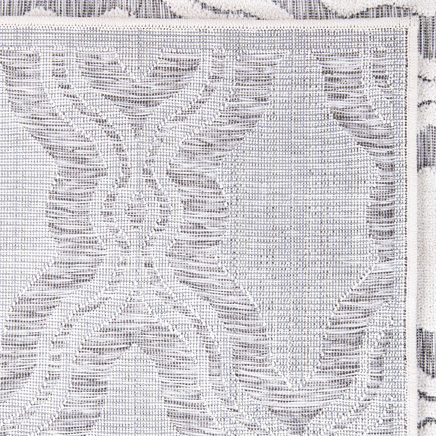 My Texas House by Orian Noodle Geo Natural Gray 93"X130"