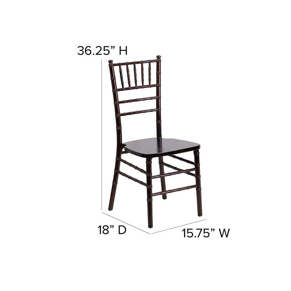 Walnut Wood Chiavari Chair
