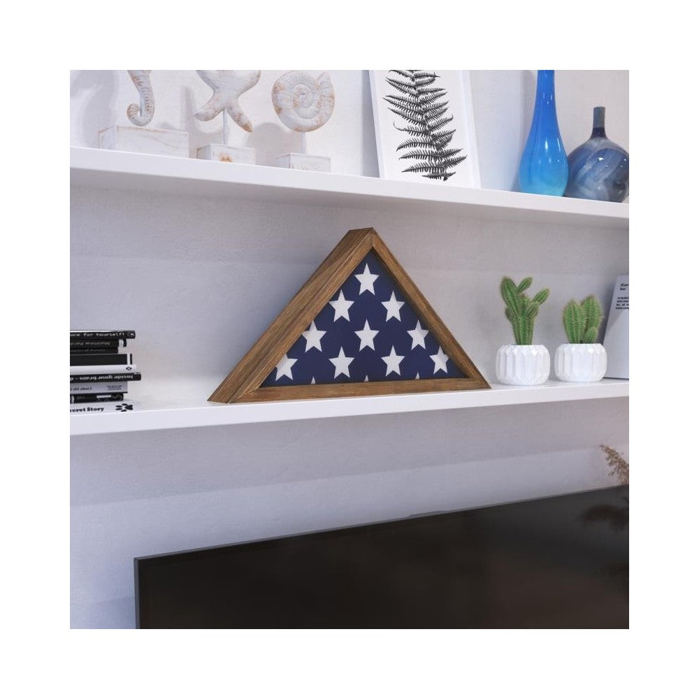 Weathered 9.5 x 5 Flag Case