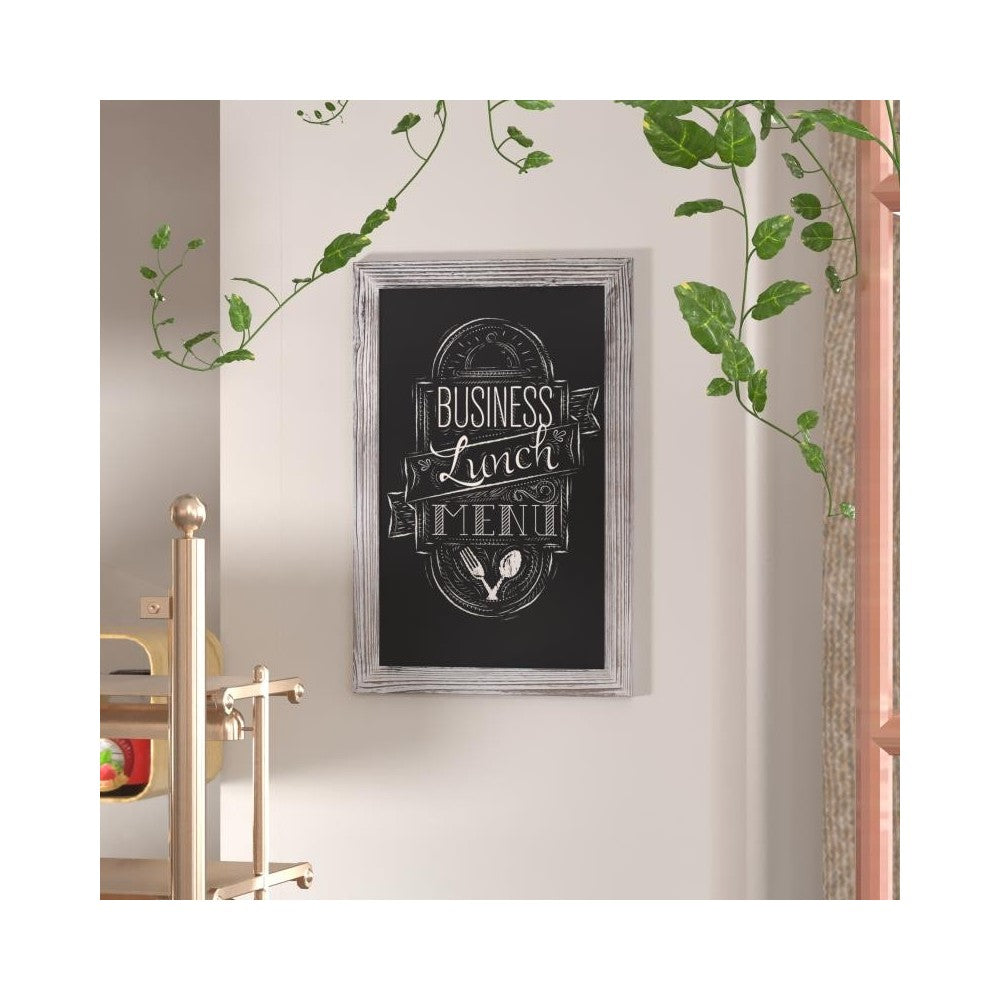 Whitewashed Hanging Chalkboard