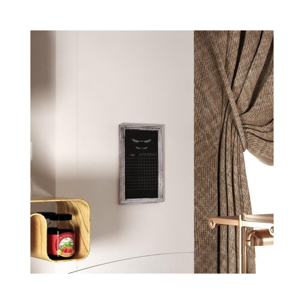 Whitewashed Hanging Wall Chalkboard
