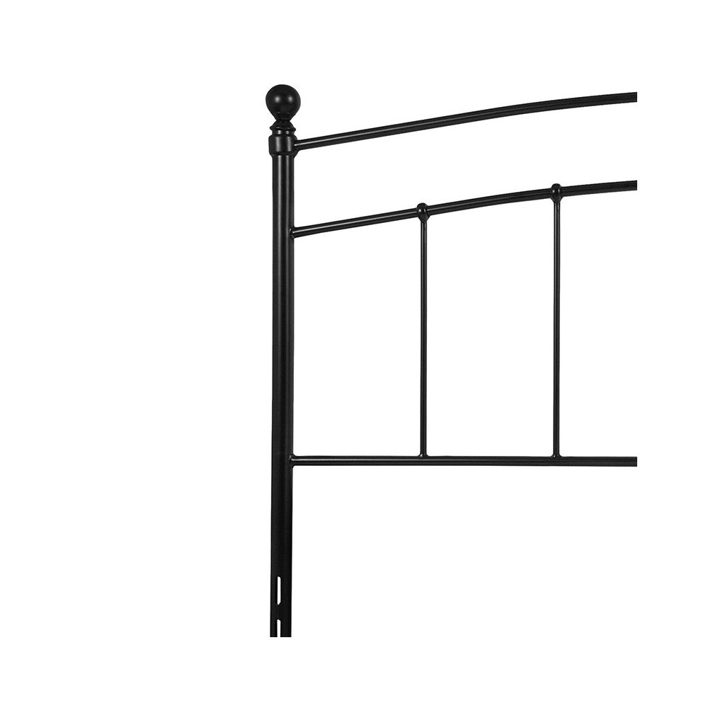 Woodstock Decorative Black Metal King Size Headboard