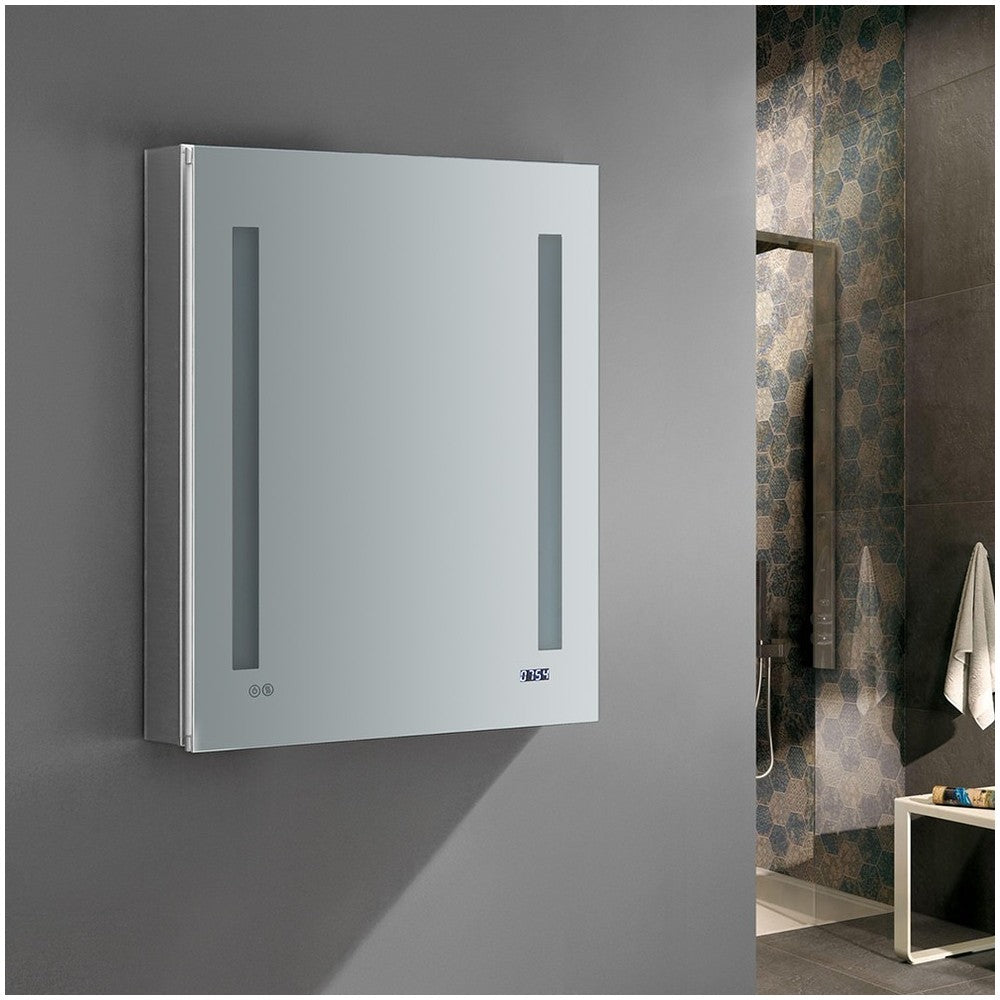 24x30 Bathroom Medicine Cabinet w/ LED Lighting & Defogger, FMC012430-R