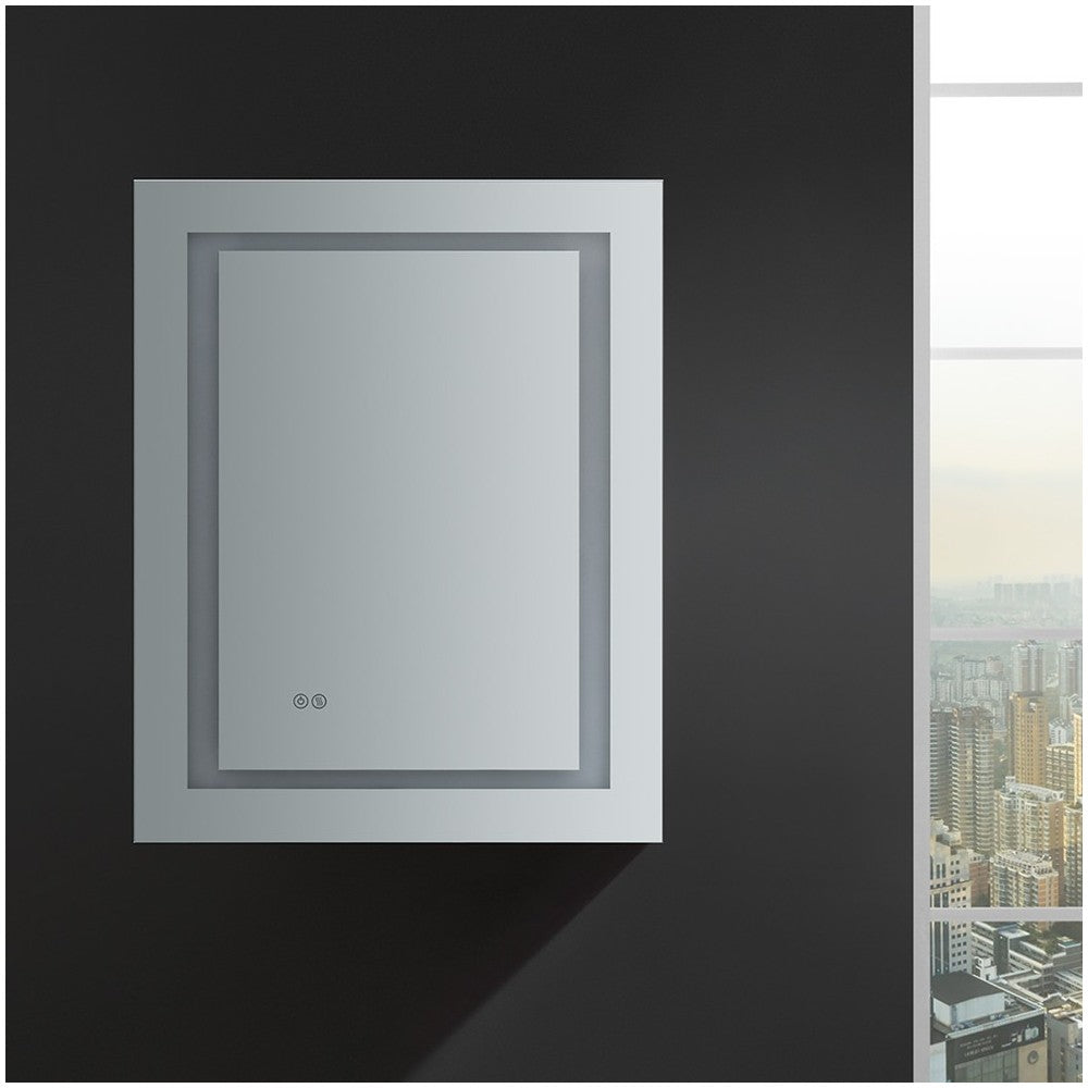 24x30 Bathroom Medicine Cabinet w/ LED Lighting & Defogger, FMC022430-R