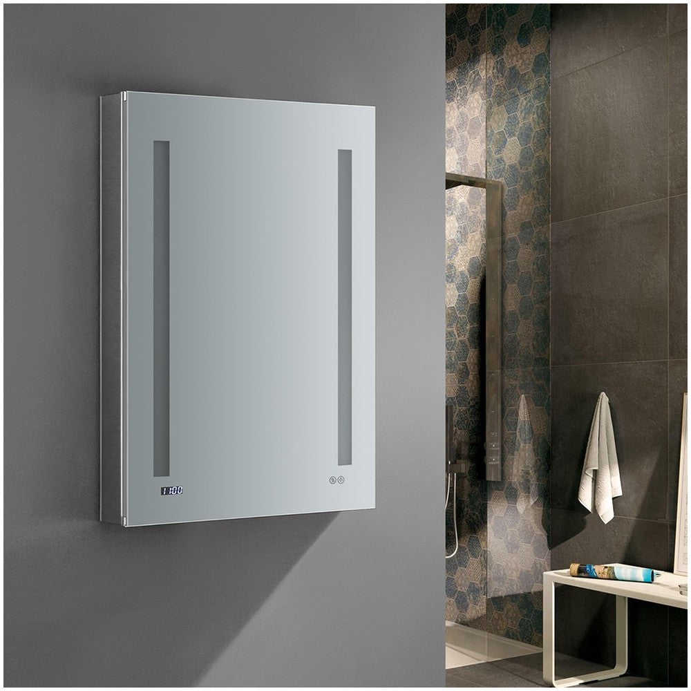 24x36 Bathroom Medicine Cabinet w/ LED Lighting & Defogger, FMC012436-L