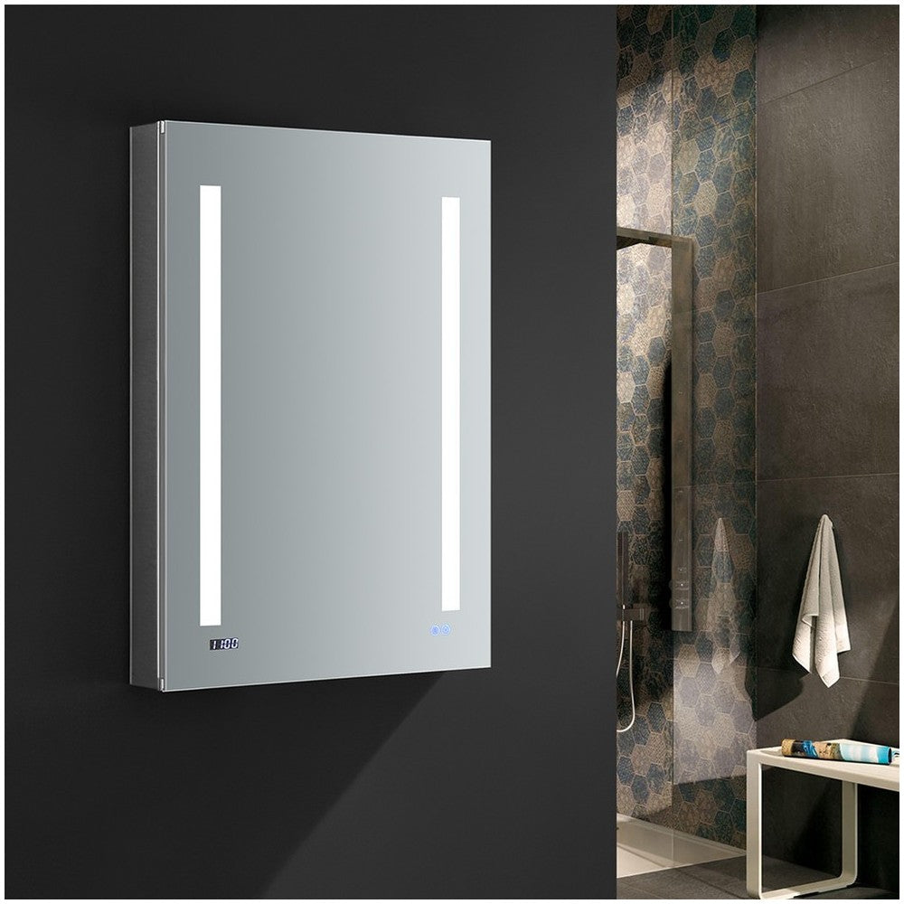 24x36 Bathroom Medicine Cabinet w/ LED Lighting & Defogger, FMC012436-L