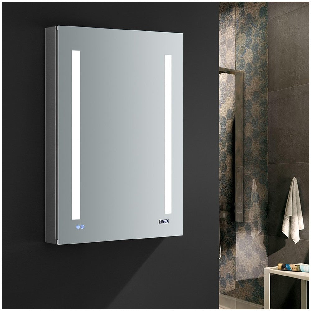 24x36 Bathroom Medicine Cabinet w/ LED Lighting & Defogger, FMC012436-R