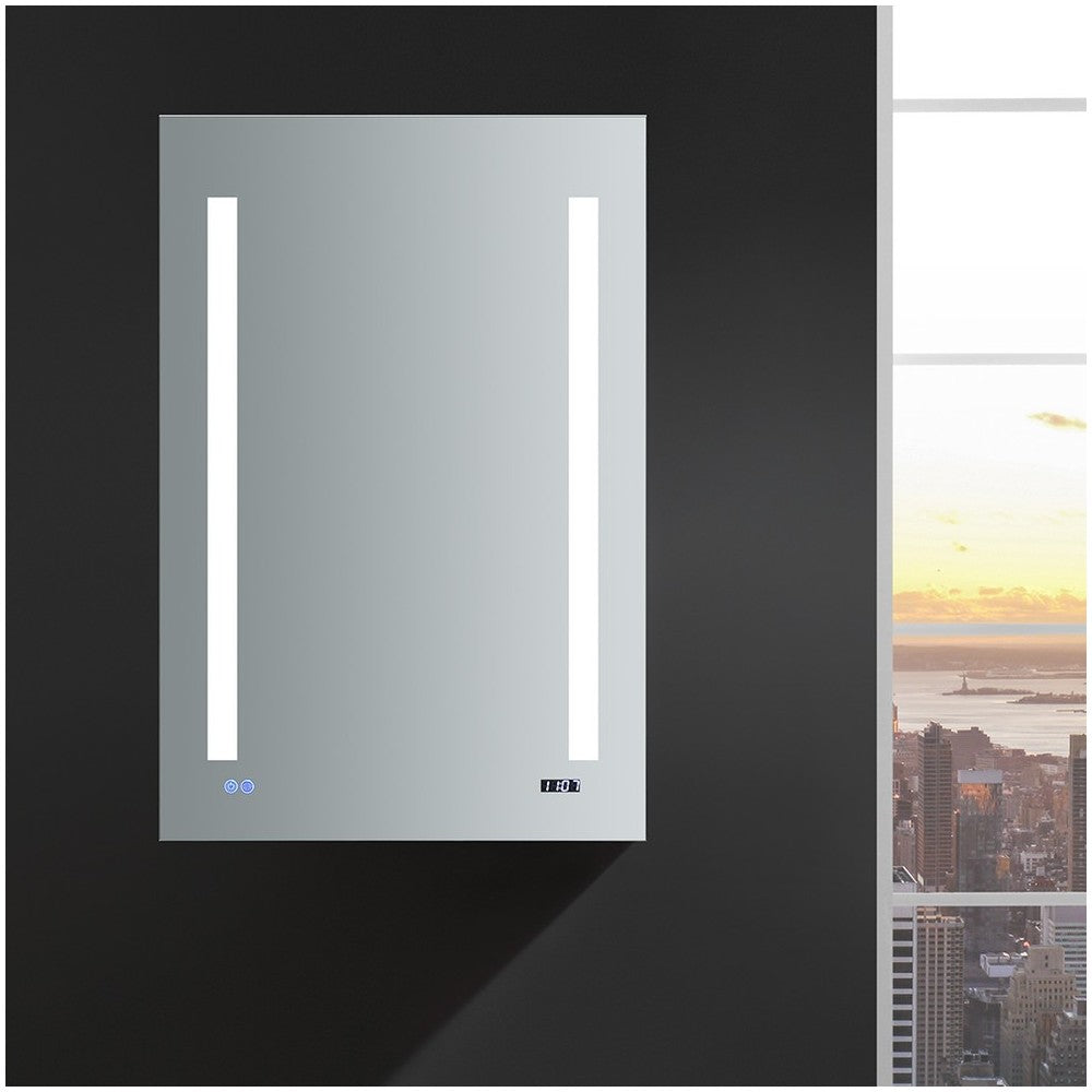 24x36 Bathroom Medicine Cabinet w/ LED Lighting & Defogger, FMC012436-R