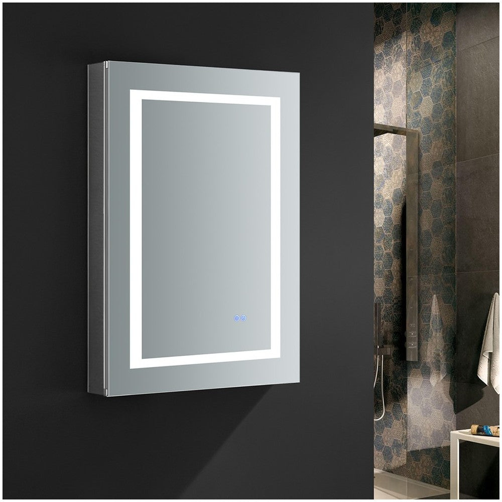 24x36 Bathroom Medicine Cabinet w/ LED Lighting & Defogger, FMC022436-L