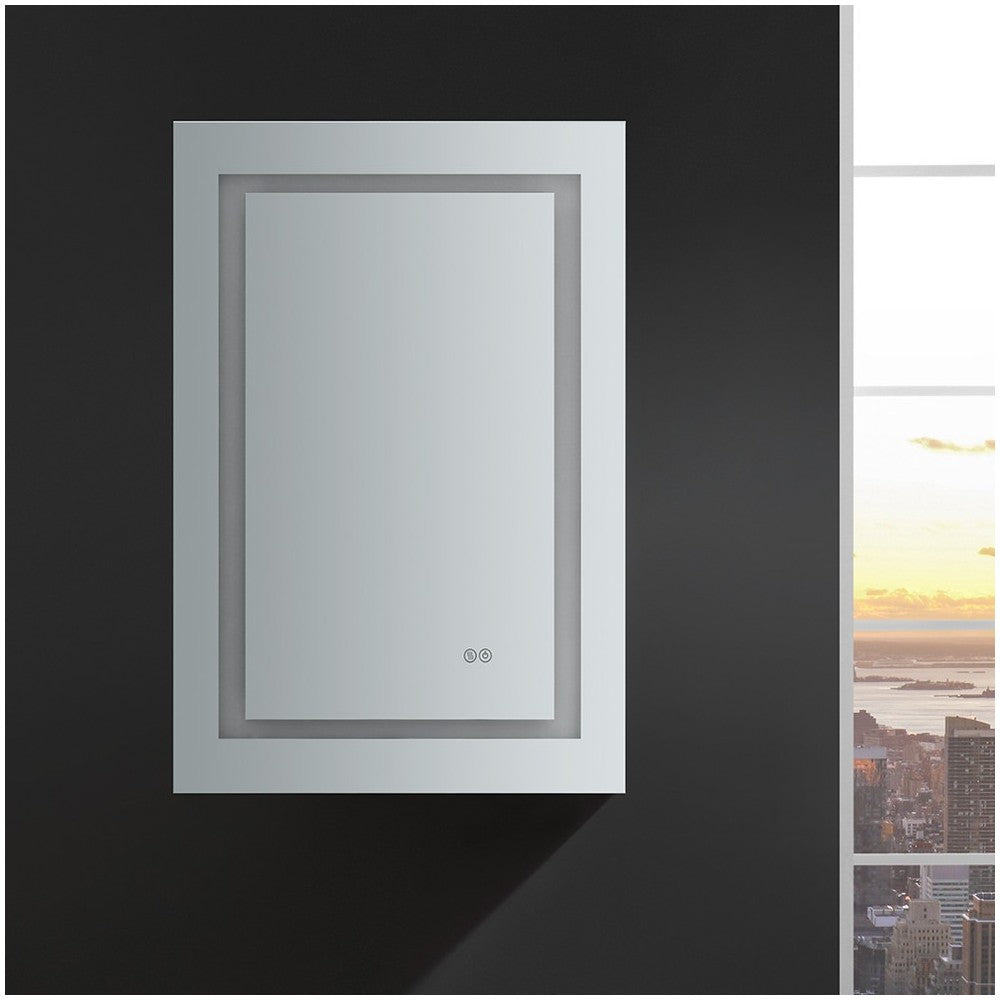 24x36 Bathroom Medicine Cabinet w/ LED Lighting & Defogger, FMC022436-L