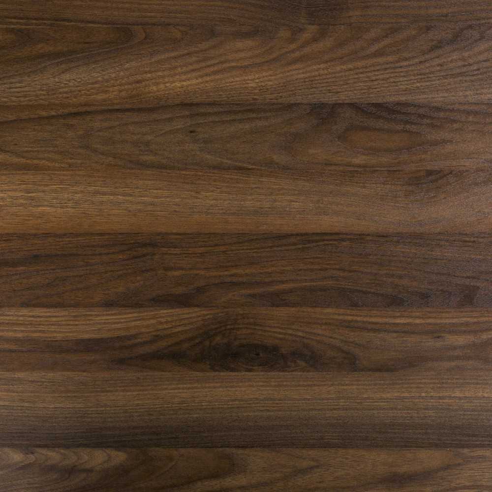 3 Piece Tiered Mixed Material Accent Table Set - Dark Walnut