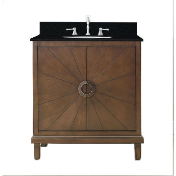 Legion Furniture WLF7040-30-AB 30" ANTIQUE COFFEE SINK VANITY