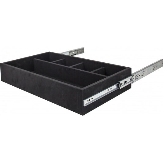 2-13/16" Brushed Black Nickel Knob Backplate