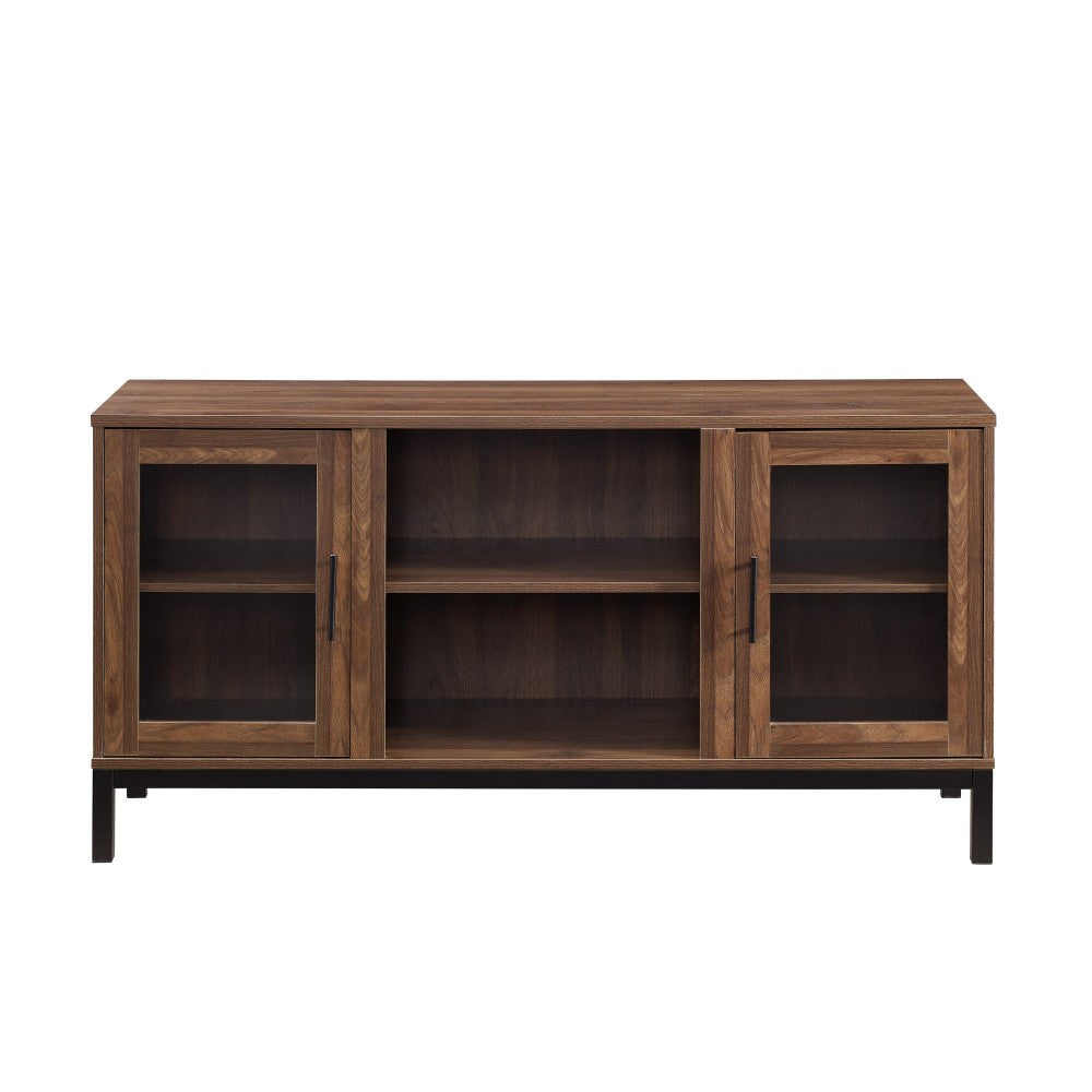 52" Modern TV Stand - Dark Walnut