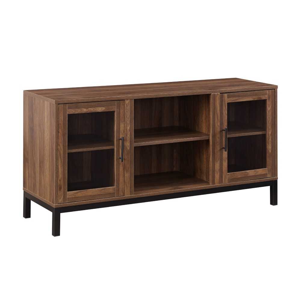 52" Modern TV Stand - Dark Walnut