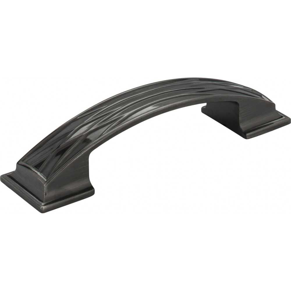 96 mm Center-to-Center Satin Nickel Carmen Cabinet Bar Pull