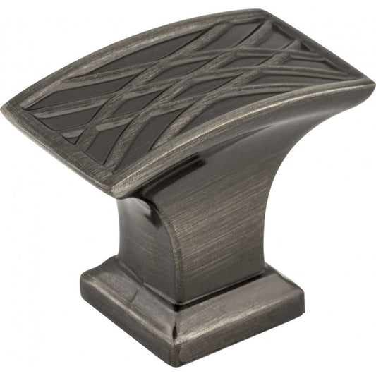 96 mm Center-to-Center Brushed Oil Rubbed Bronze Hudson Cabinet Pull