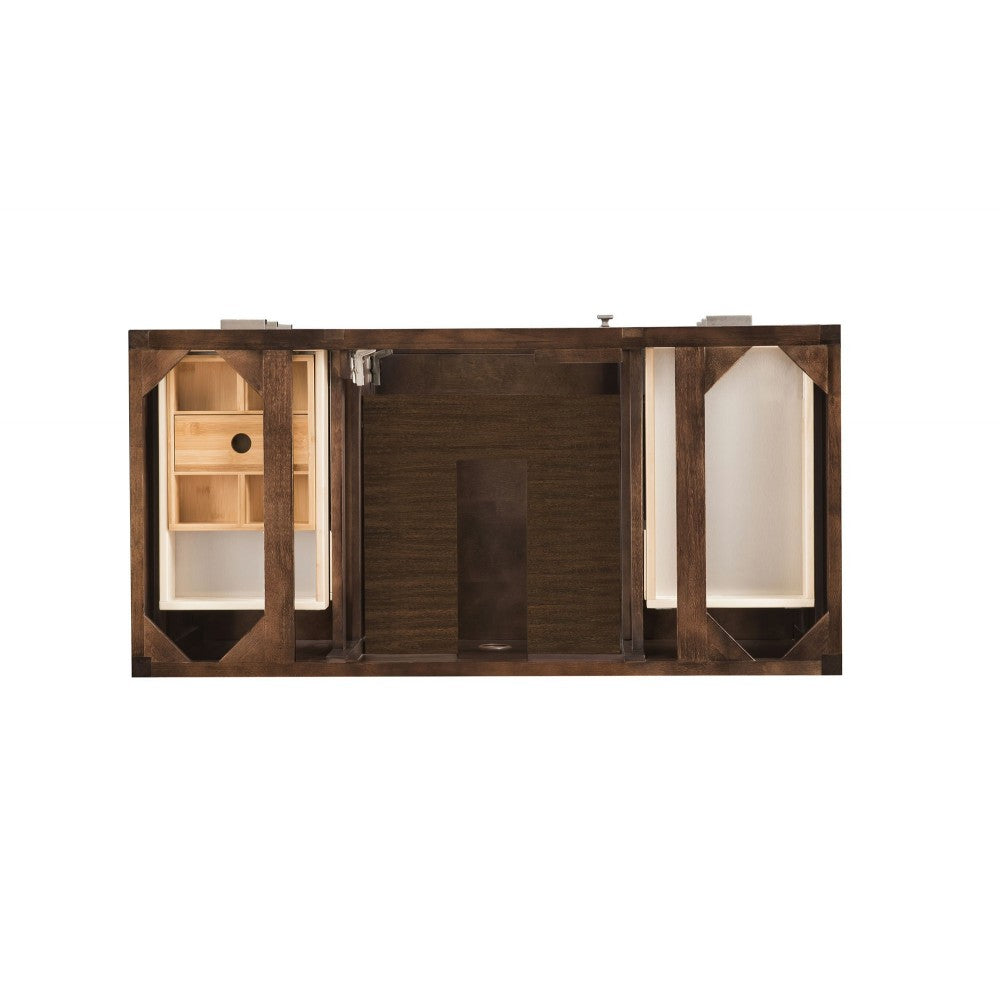 Addison 48" Single Vanity Cabinet, Mid Century Acacia