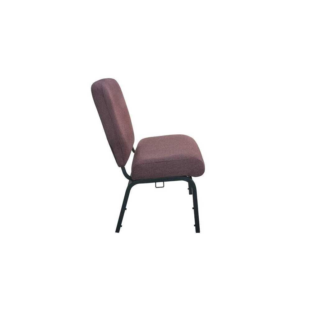 Advantage Signature Elite Black Cherry Church Chair - 20 in. Wide