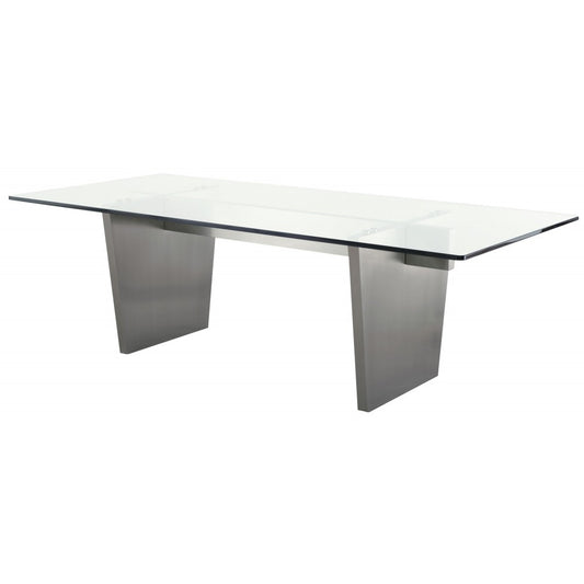 Aiden Graphite Metal Dining Table