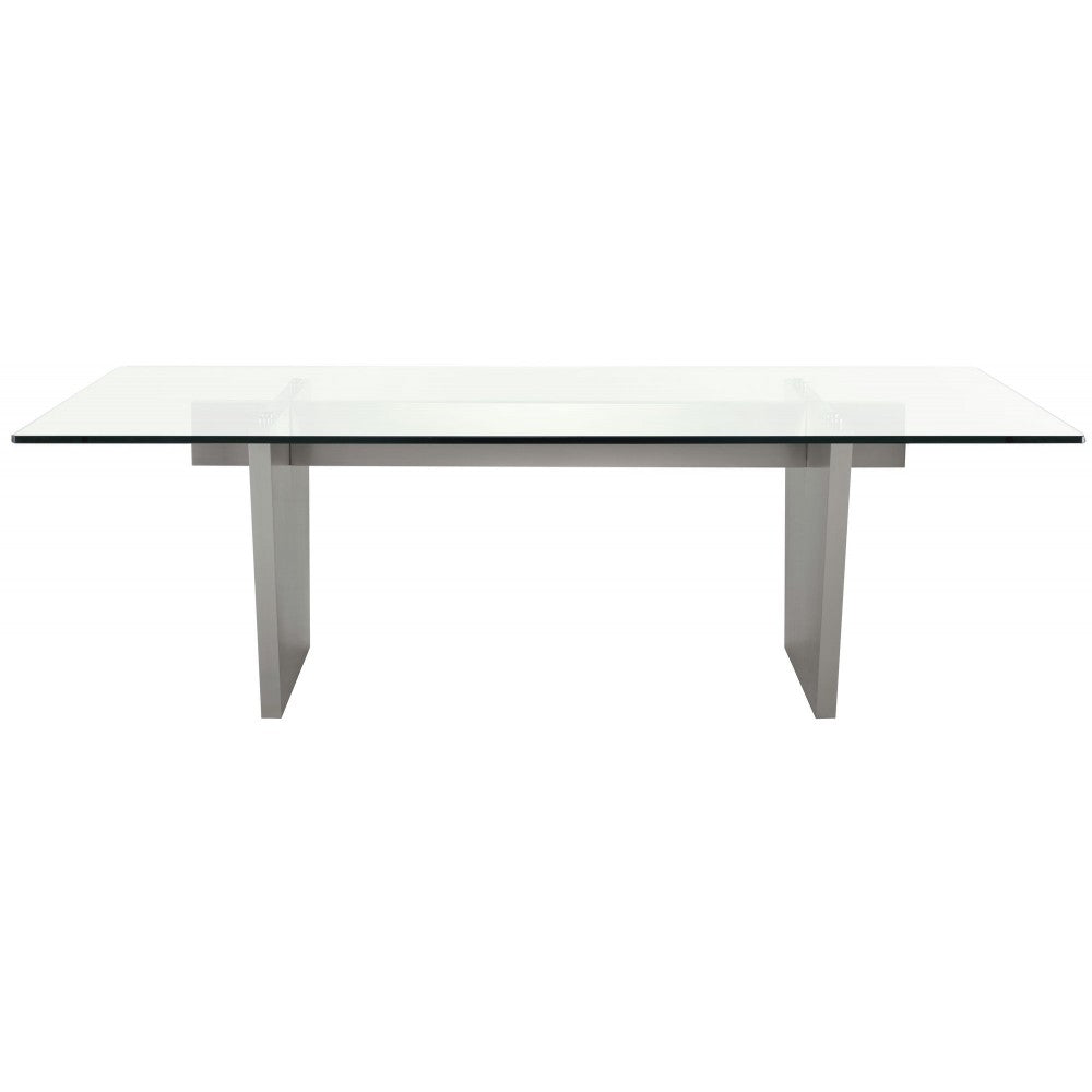 Aiden Graphite Metal Dining Table