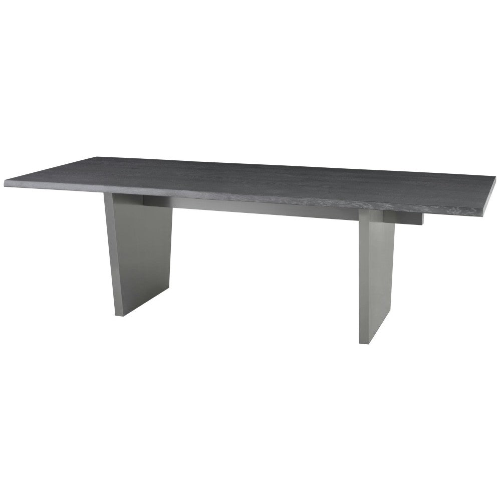 Aiden Oxidized Gray Wood Dining Table, HGNA575