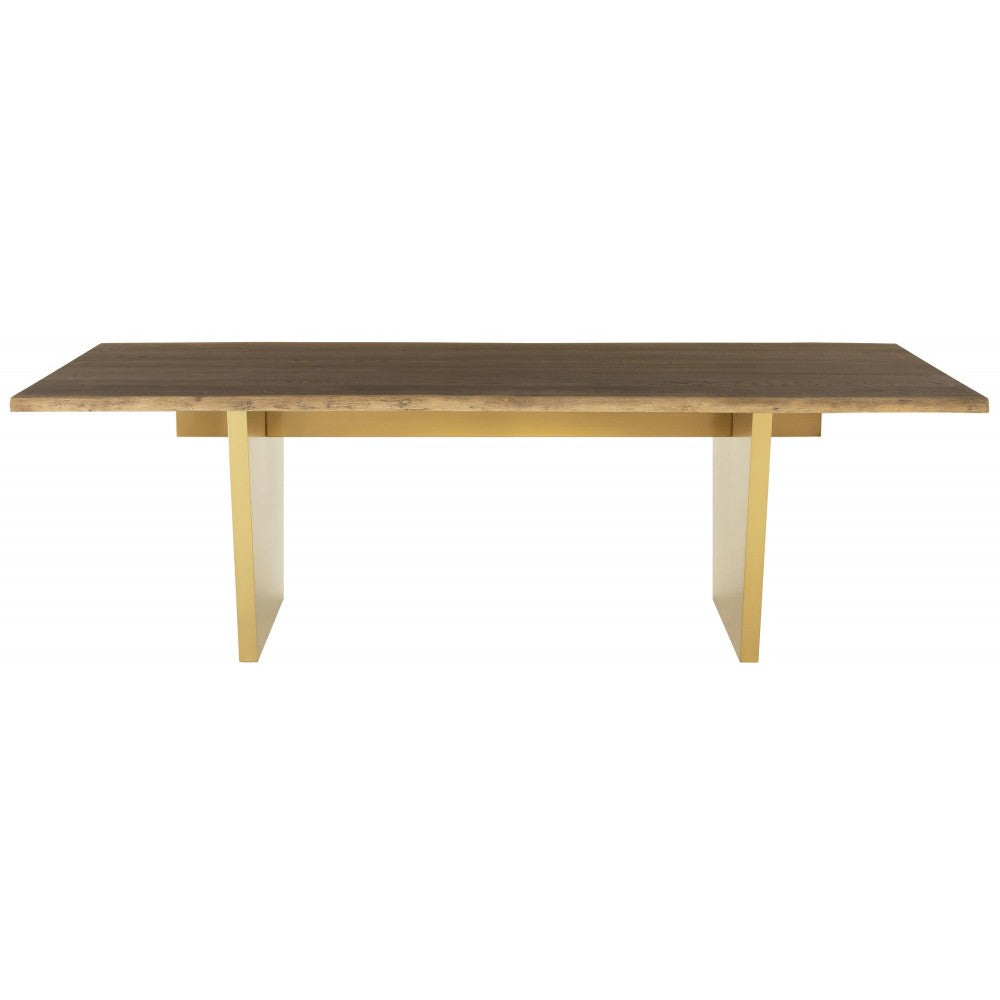 Aiden Seared Wood Dining Table, HGNA439