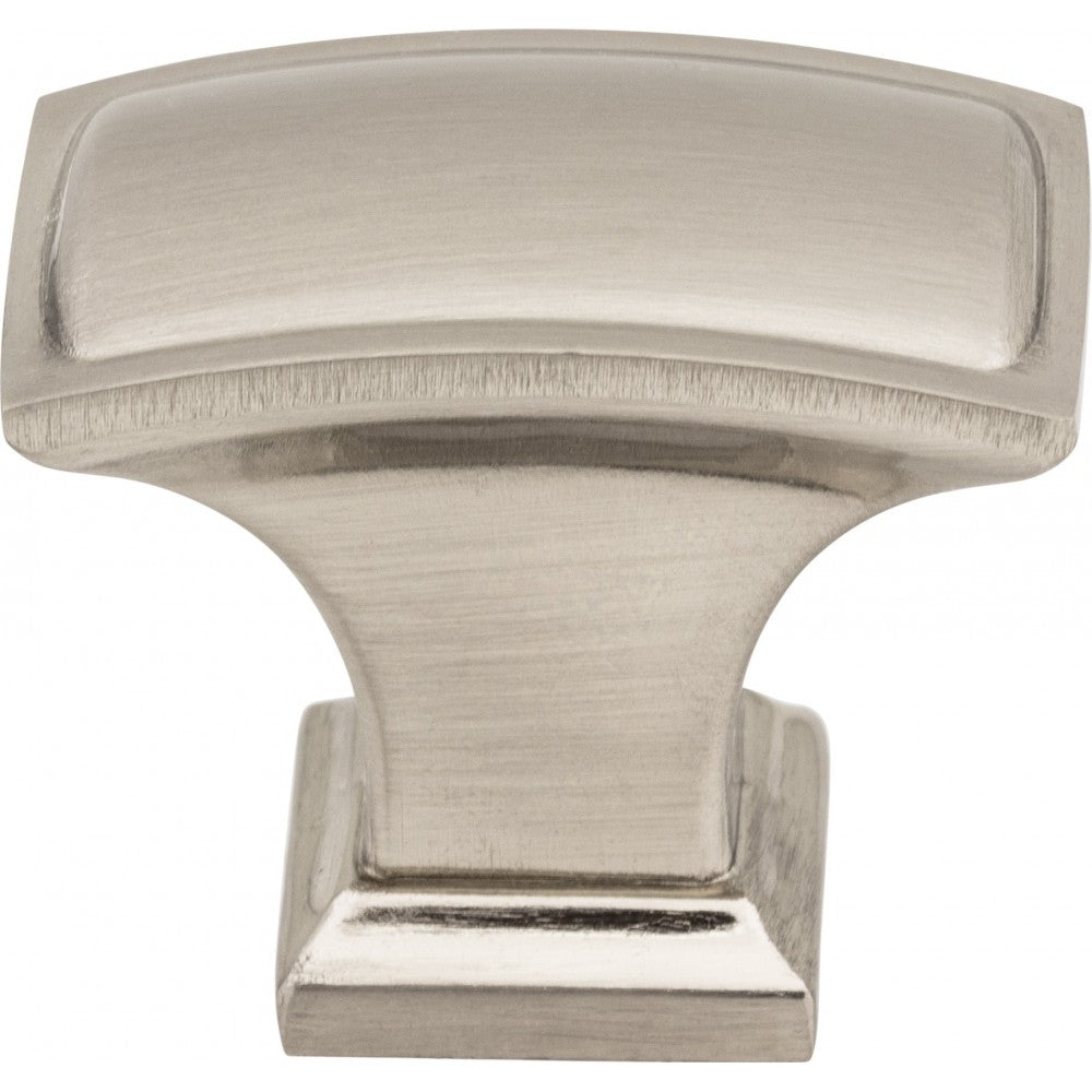 1-1/4" Diameter Polished Nickel Stacked Bremen 2 Cabinet Knob