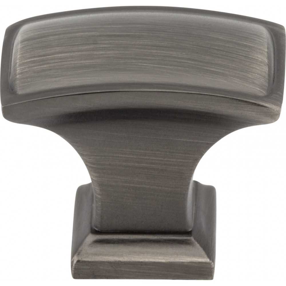 1-1/4" Diameter Satin Nickel Stacked Bremen 2 Cabinet Knob