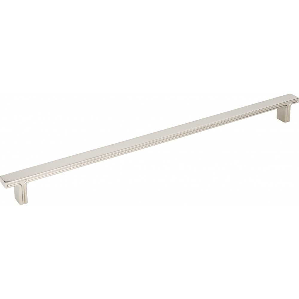 18" Center-to-Center Matte Black Square Dominique Appliance Handle