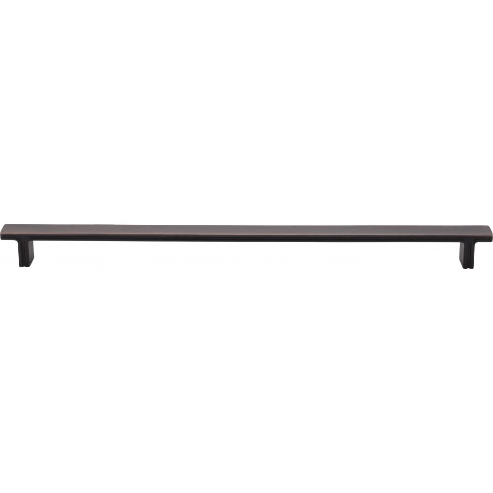 18" Center-to-Center Satin Bronze Square Dominique Appliance Handle