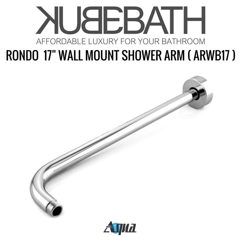 Aqua Rondo Shower Set w/ 8" Rain Shower and Handheld