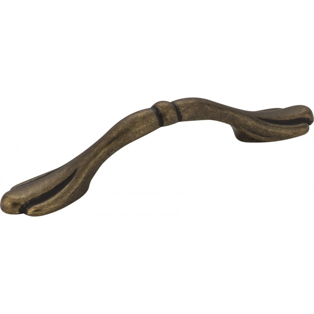 25" x 5-3/8" x 1/2" Metal (Iron) Onlay Finish: Black  Hardware Resources, Inc. Mounting Screws (#8 x 3/4") Included. Not for outdoor use.