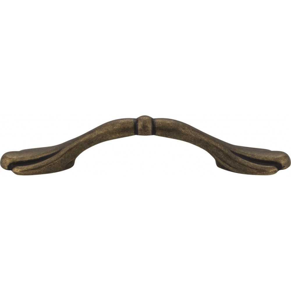 25" x 5-3/8" x 1/2" Metal (Iron) Onlay Finish: Black  Hardware Resources, Inc. Mounting Screws (#8 x 3/4") Included. Not for outdoor use.