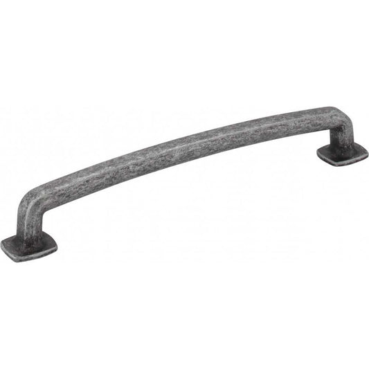 32 mm Center-to-Center Brushed Pewter Elara Cabinet Pinch Pull