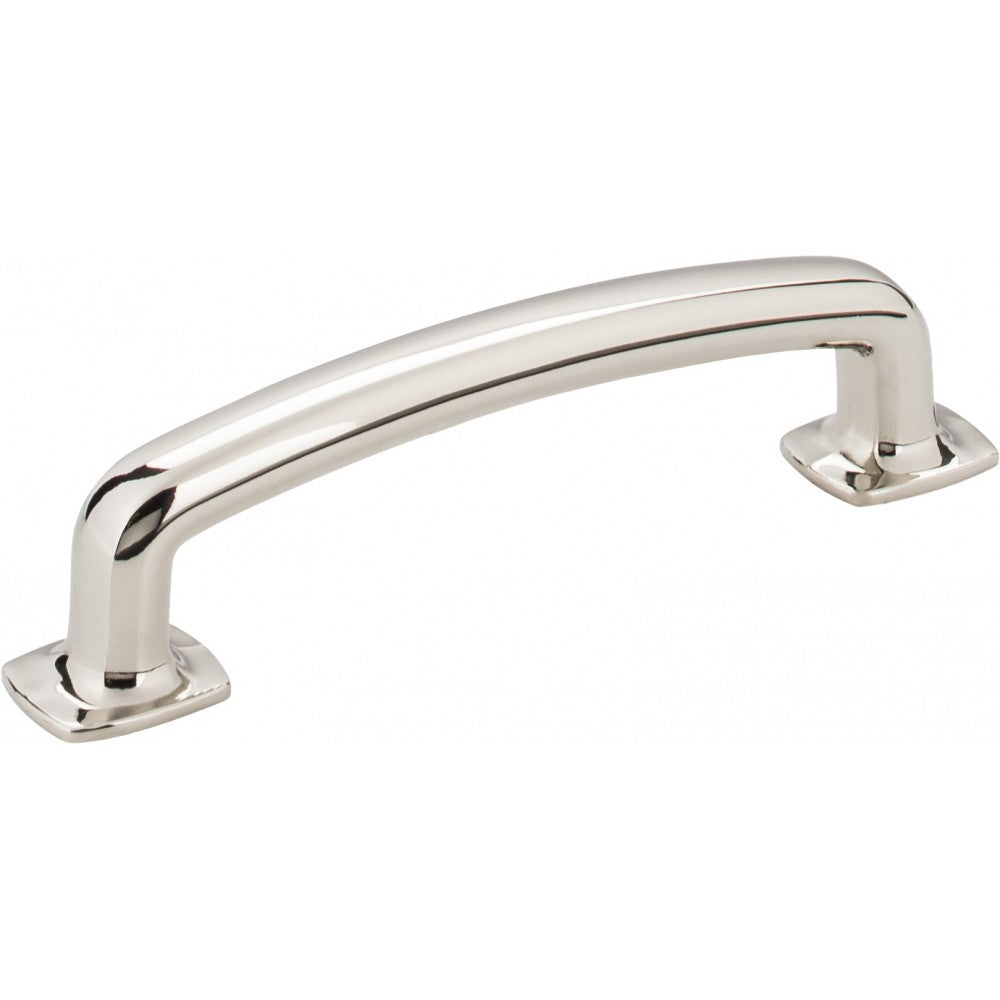 305 mm Center-to-Center Polished Nickel Square Marlo Cabinet Pull