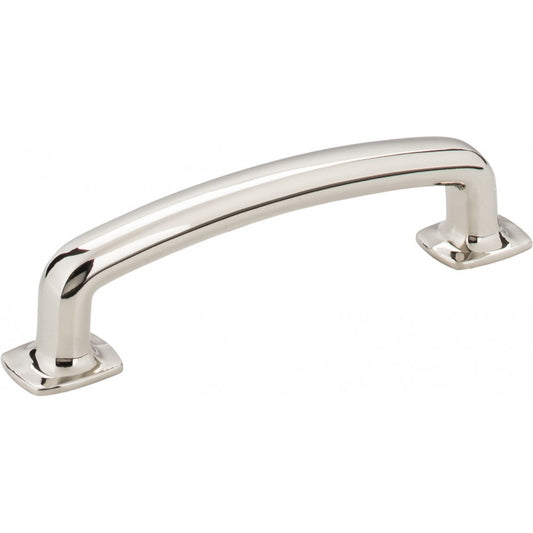 305 mm Center-to-Center Polished Nickel Square Marlo Cabinet Pull