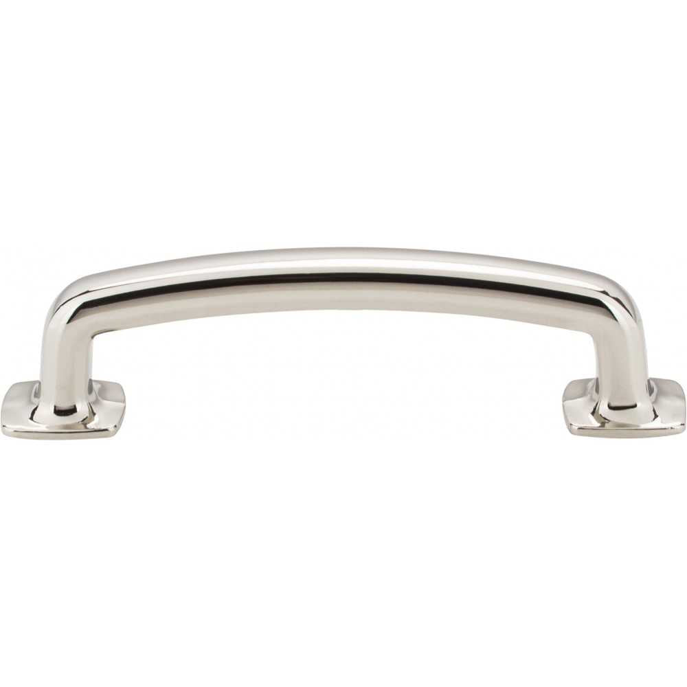 305 mm Center-to-Center Polished Nickel Square Marlo Cabinet Pull