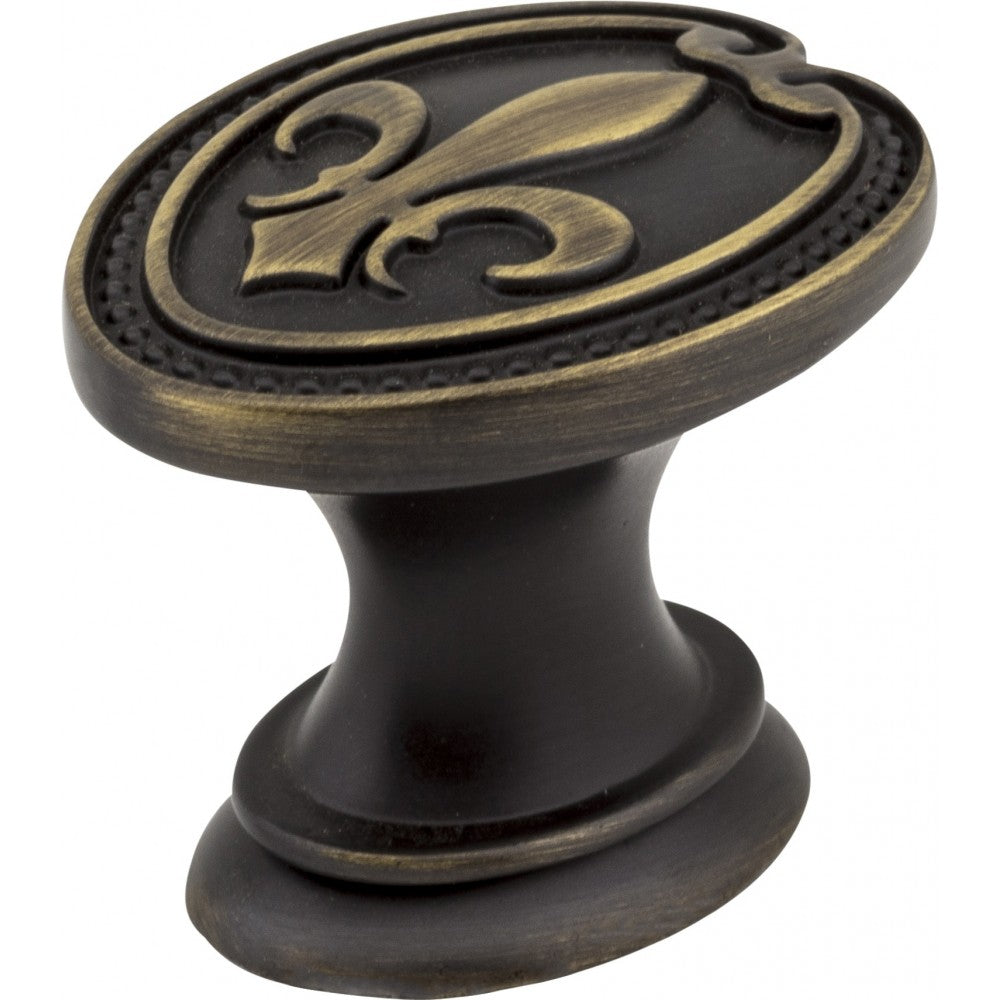 1-3/4" Diameter Brushed Gold Richard Cabinet Knob