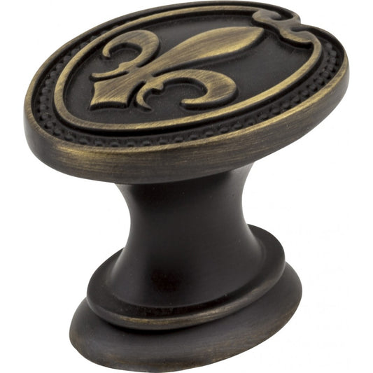 1-3/4" Diameter Brushed Gold Richard Cabinet Knob